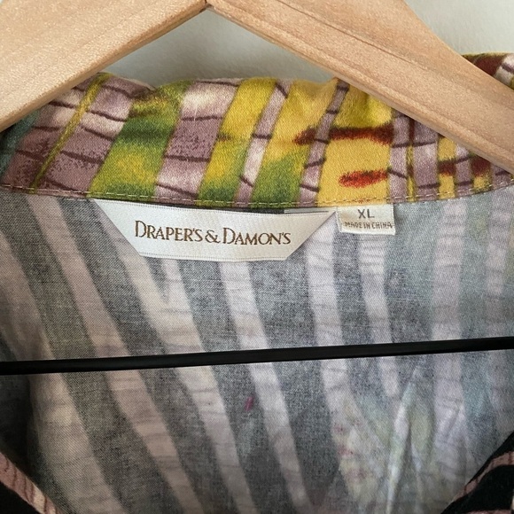 Drapers & Damons Forrest Through the Woods Full Zip Jacket Size XL Colorful - Picture 3 of 5